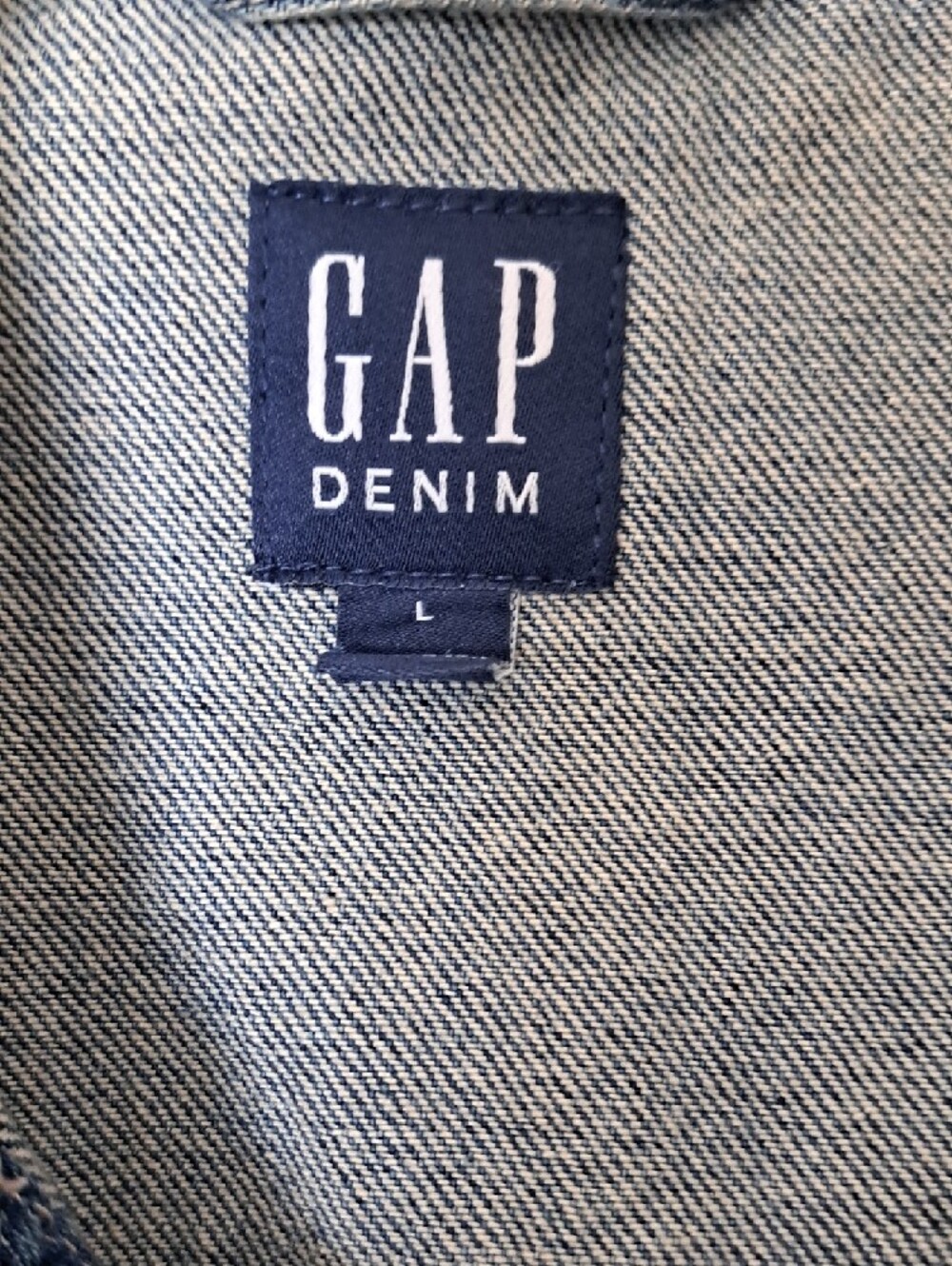 GAP Factory Classic Blue Denim Jean Jacket - Picture 2 of 5
